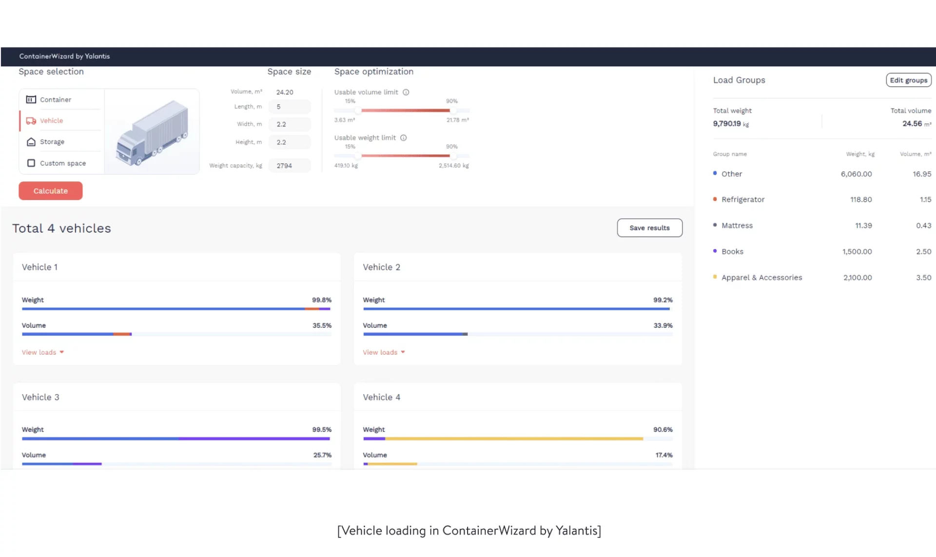 Containerwizard vehicle loading