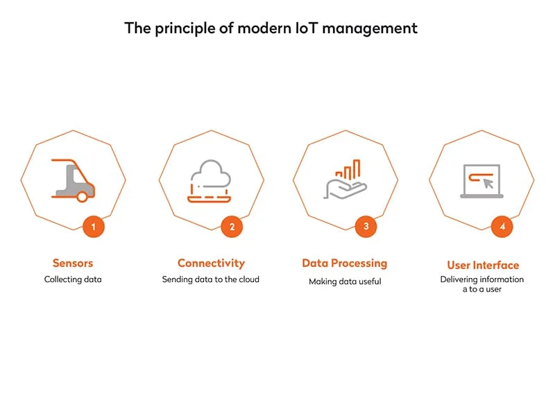 The principle of modern IoT management