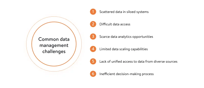Data management challenges
