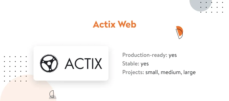 Actix web rust framework