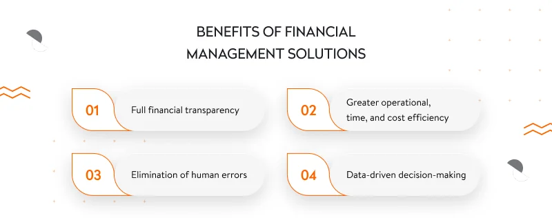Benefits of financial management solutions