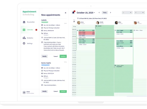 SaaS appointment scheduling system development