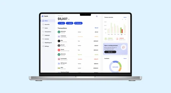 BaaS solution for a wealth management platform