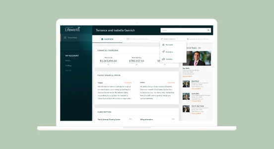 Financial advisory platform