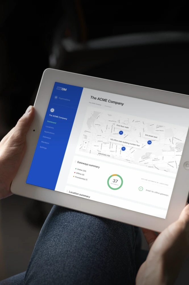 An enterprise-grade IoT network management platform