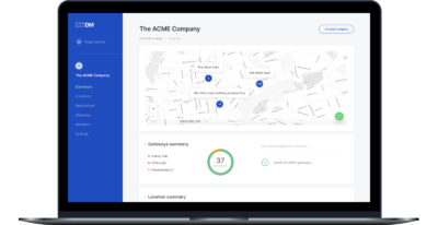 IoT network management platform