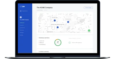 IoT network management platform