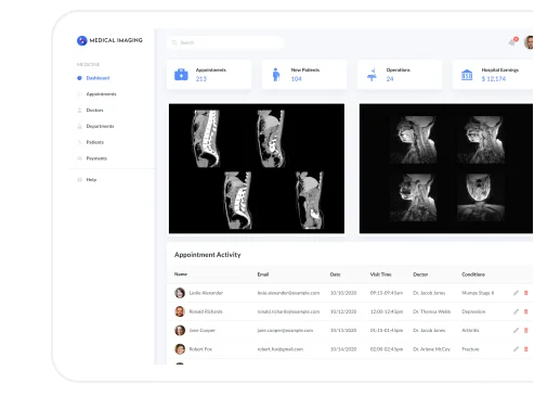 IT consulting for a medical imaging company