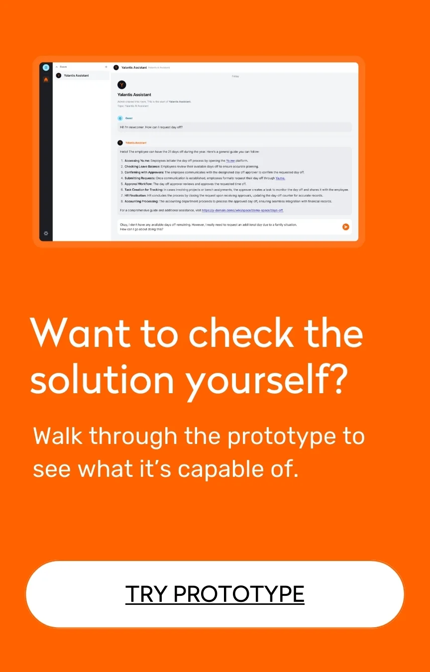 An AI-powered virtual assistant