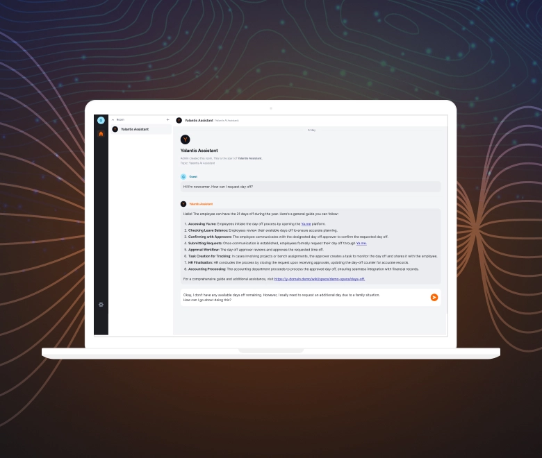 AI-powered virtual assistant