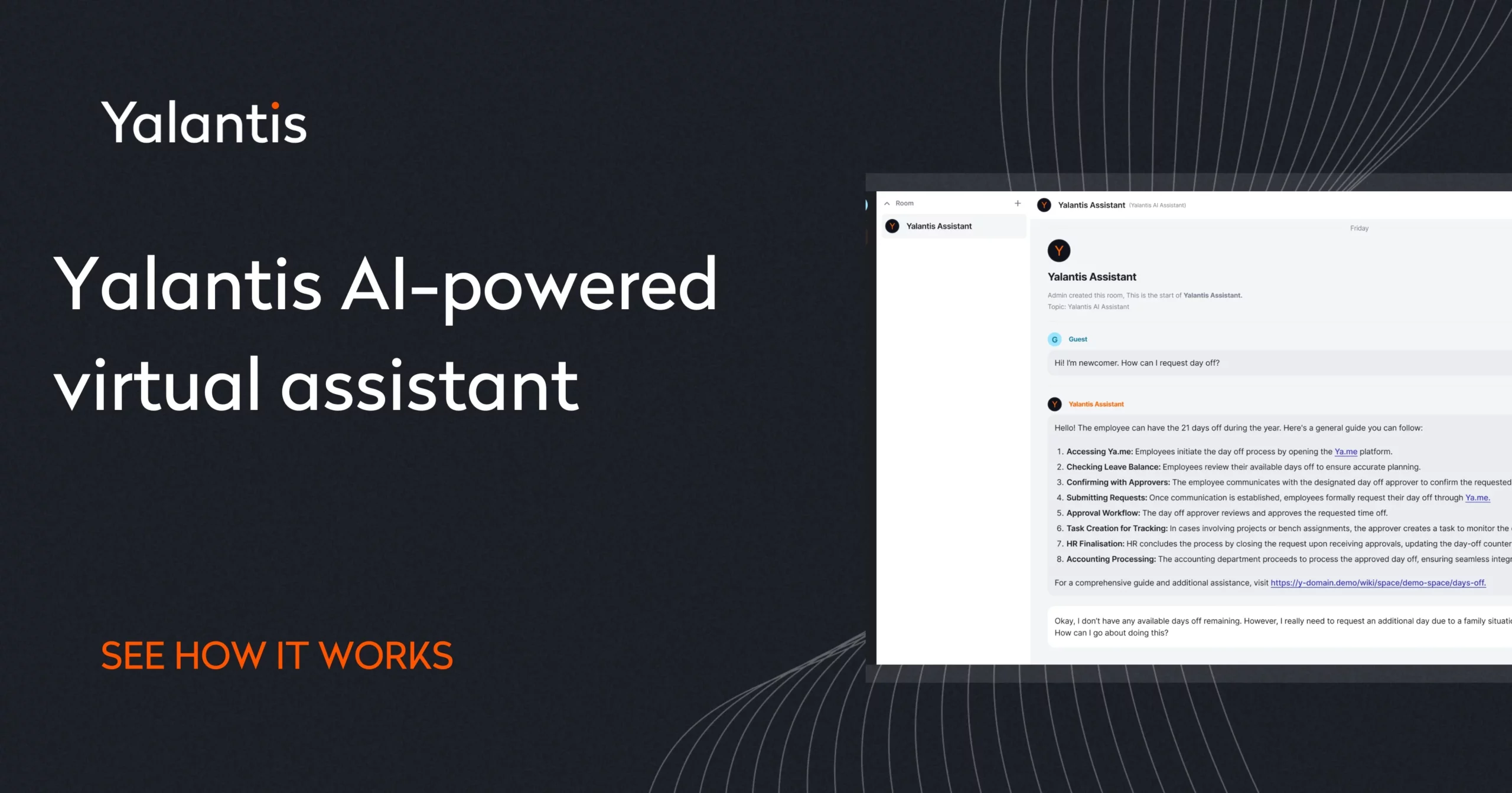 An AI-powered virtual assistant