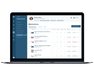 An EHR system enhanced with an e-prescription module