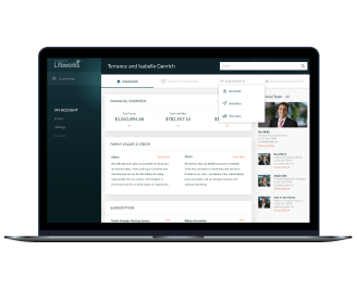 A wealth management platform for financial advisors