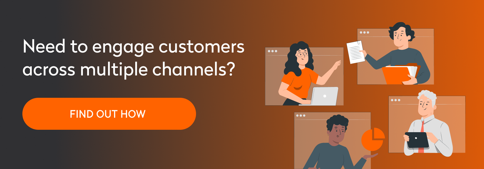 People communicating