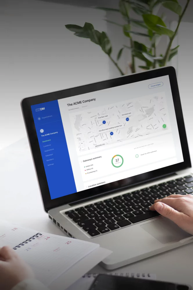 IoT network management platform
