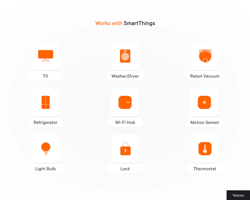 Works with SmartThings