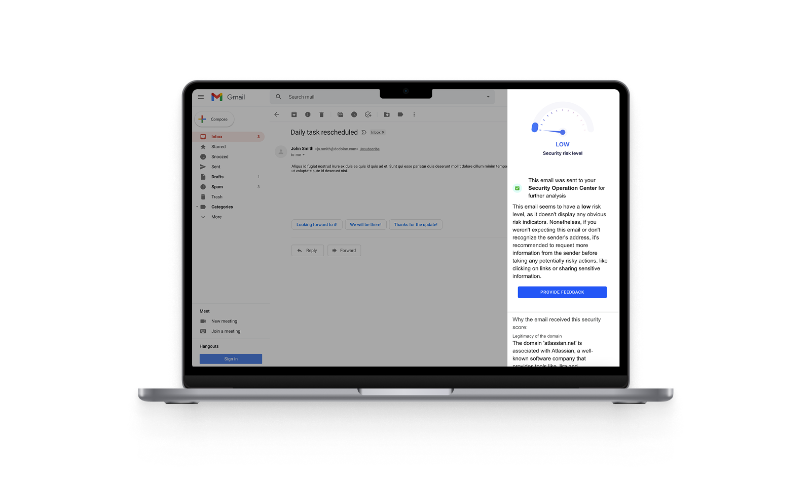 Integrated security plugins