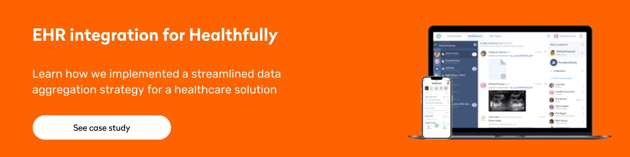 Data aggregation strategy for a healthcare solution